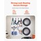 PVC Slat Wall Panel Modular Design Easy Install Adjustable Storage and Display Panel